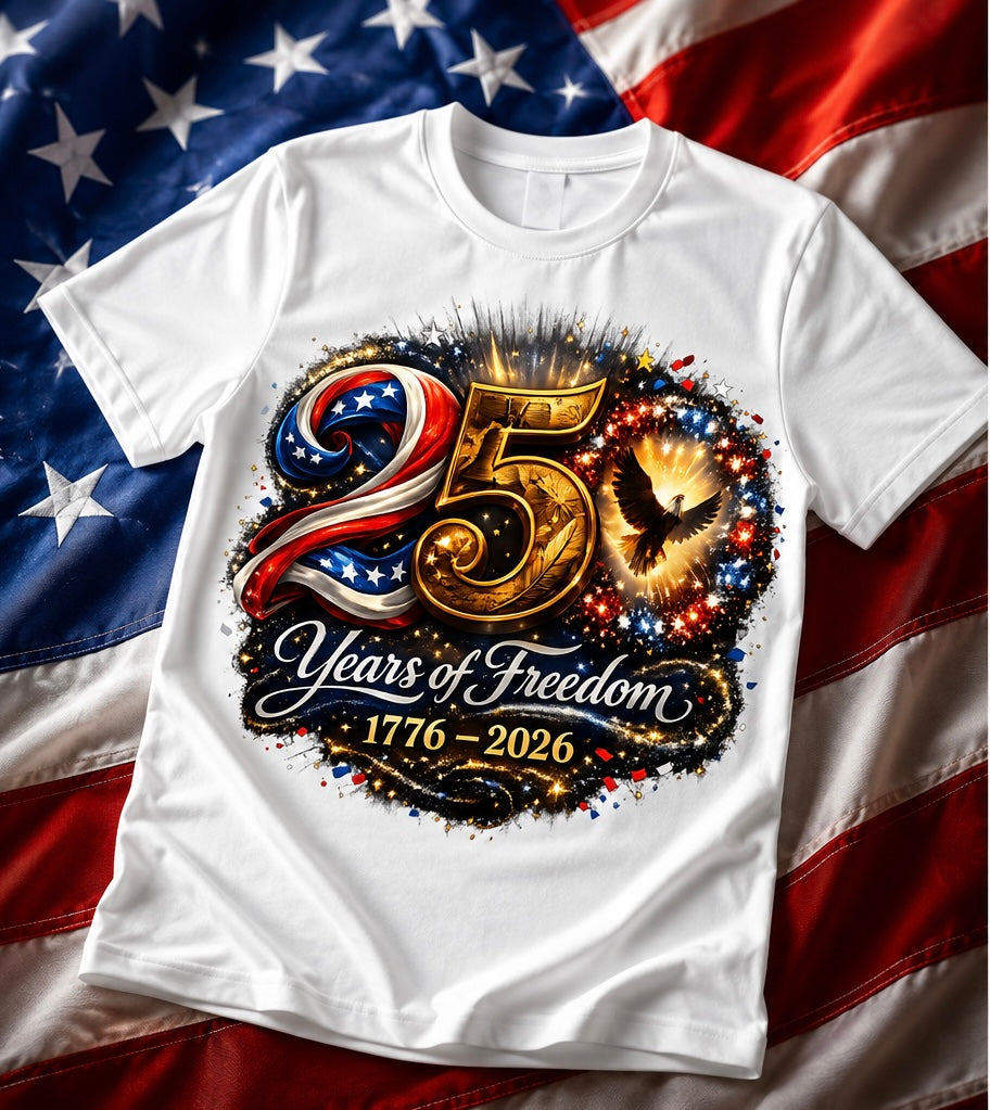 United States of America "250 Years of Freedom" T-Shirt 🇺🇸