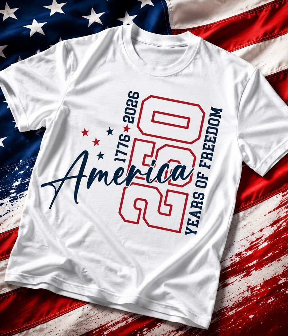 America "250 Years of Freedom" T-Shirt 🇺🇸