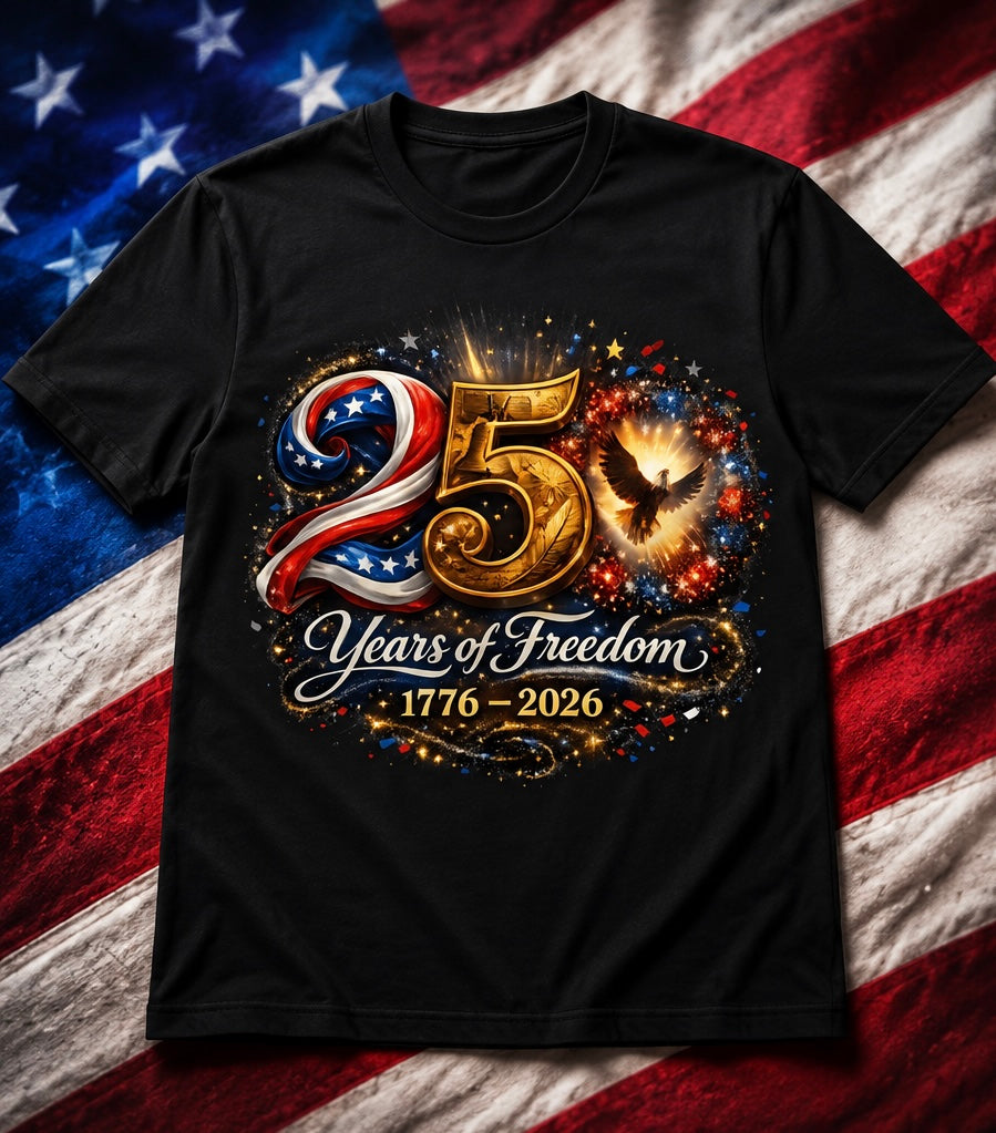 United States of America "250 Years of Freedom" T-Shirt 🇺🇸