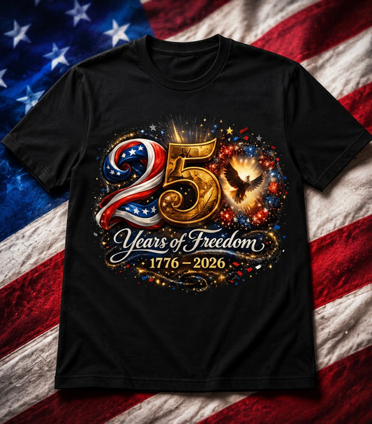 United States of America "250 Years of Freedom" T-Shirt 🇺🇸