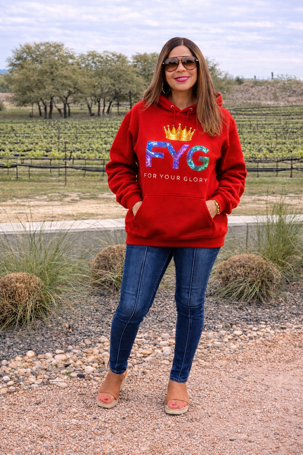 "For Your Glory Hoodie"