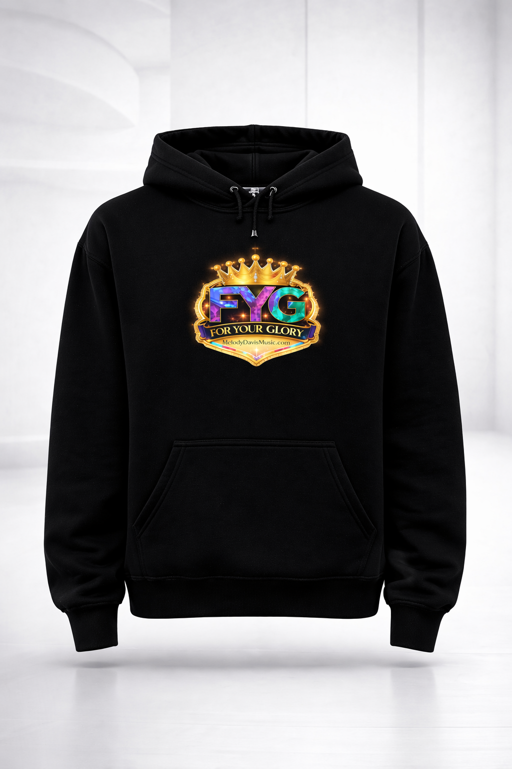 "FYG Crown Signature Bundle" includes (For Your Glory Download, Hoodie, Tee, and Cap)