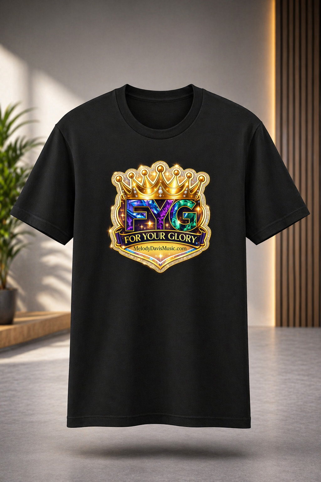 "FYG Crown Signature Bundle" includes (For Your Glory Download, Hoodie, Tee, and Cap)