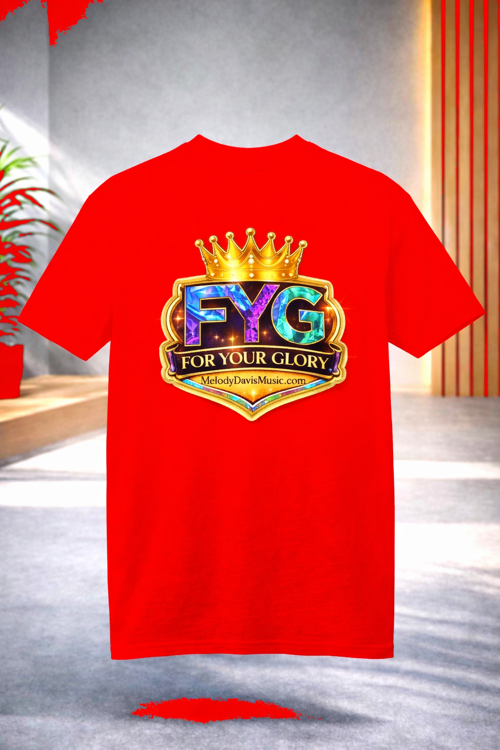 "FYG Crown Signature Bundle" includes (For Your Glory Download, Hoodie, Tee, and Cap)