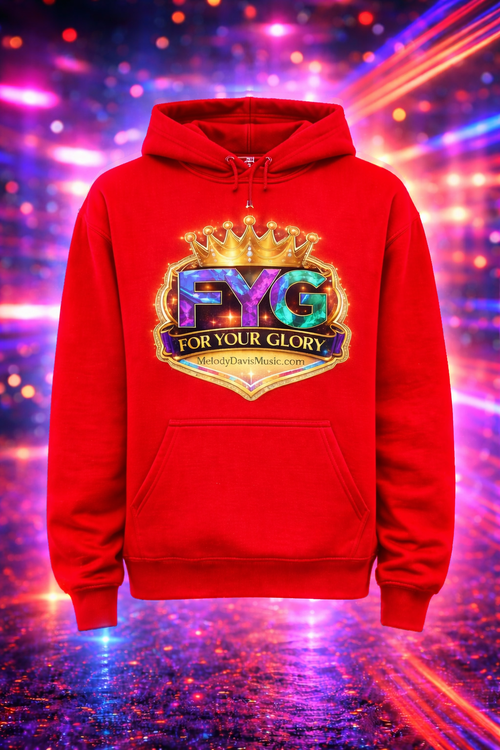 "FYG Crown Signature Bundle" includes (For Your Glory Download, Hoodie, Tee, and Cap)